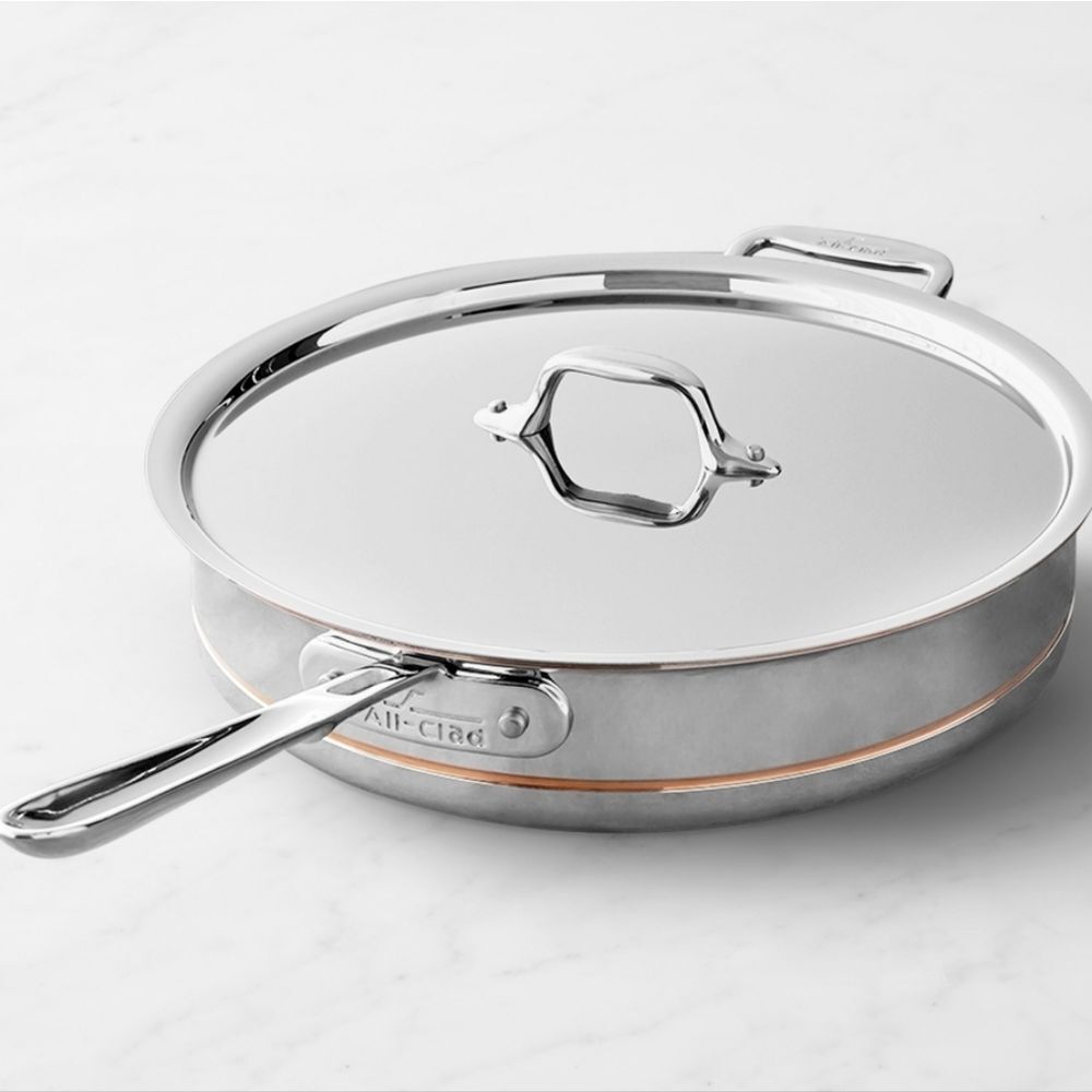 All-Clad Copper Core 5QT Saute Pan w/Lid
